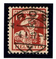 Pro Juventute J6 Vollstempel Arosa GR