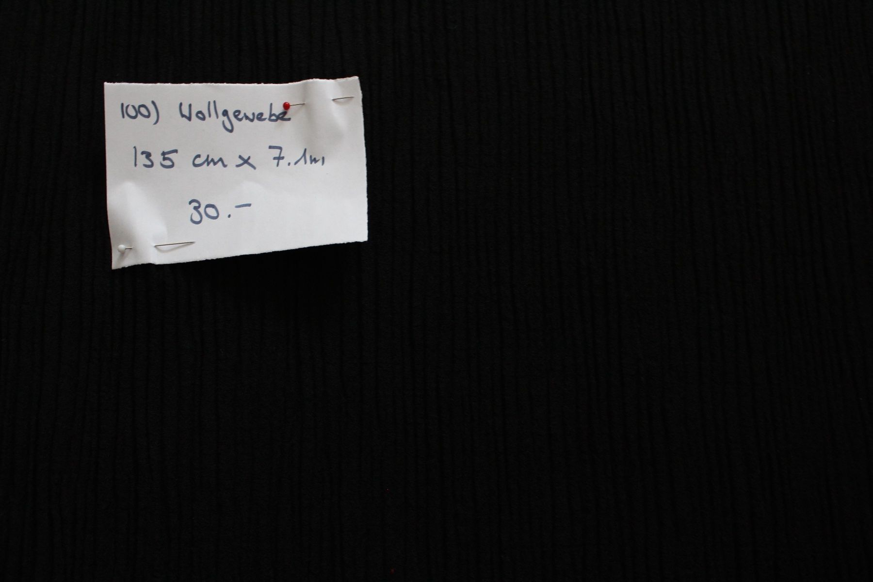 Tessuti: Woll-Mix schwarz – Nuovo (secondo la descrizione) da Zürich venduto da yvo_9d6l 1