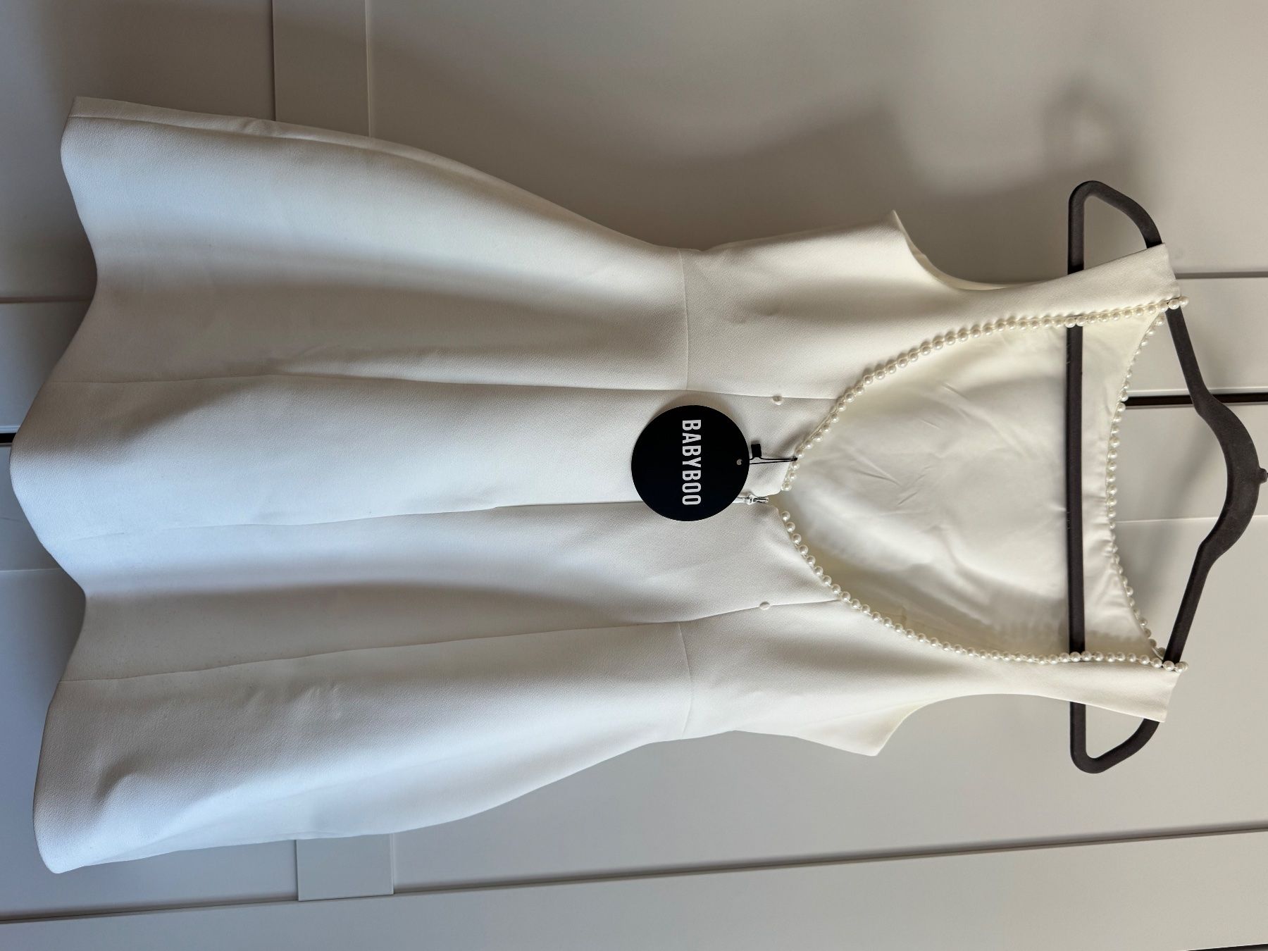 Vestiti: Weißes Kleid von "Babyboo" – Nuovo e nell'imballaggio originale da Tägerwilen venduto da wik_f6d9 1