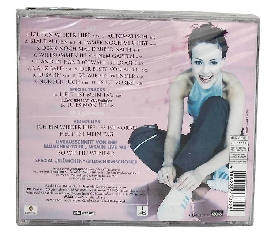 CD: Blümchen - Jasmin - Die Fanedition RAR 2CDs – Nuovo e nell'imballaggio originale da Aarau venduto da Yeeaaah 1