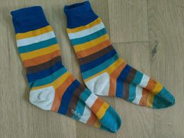 Dilly Socks, Größe 39-42, gebraucht, farbig gestreift