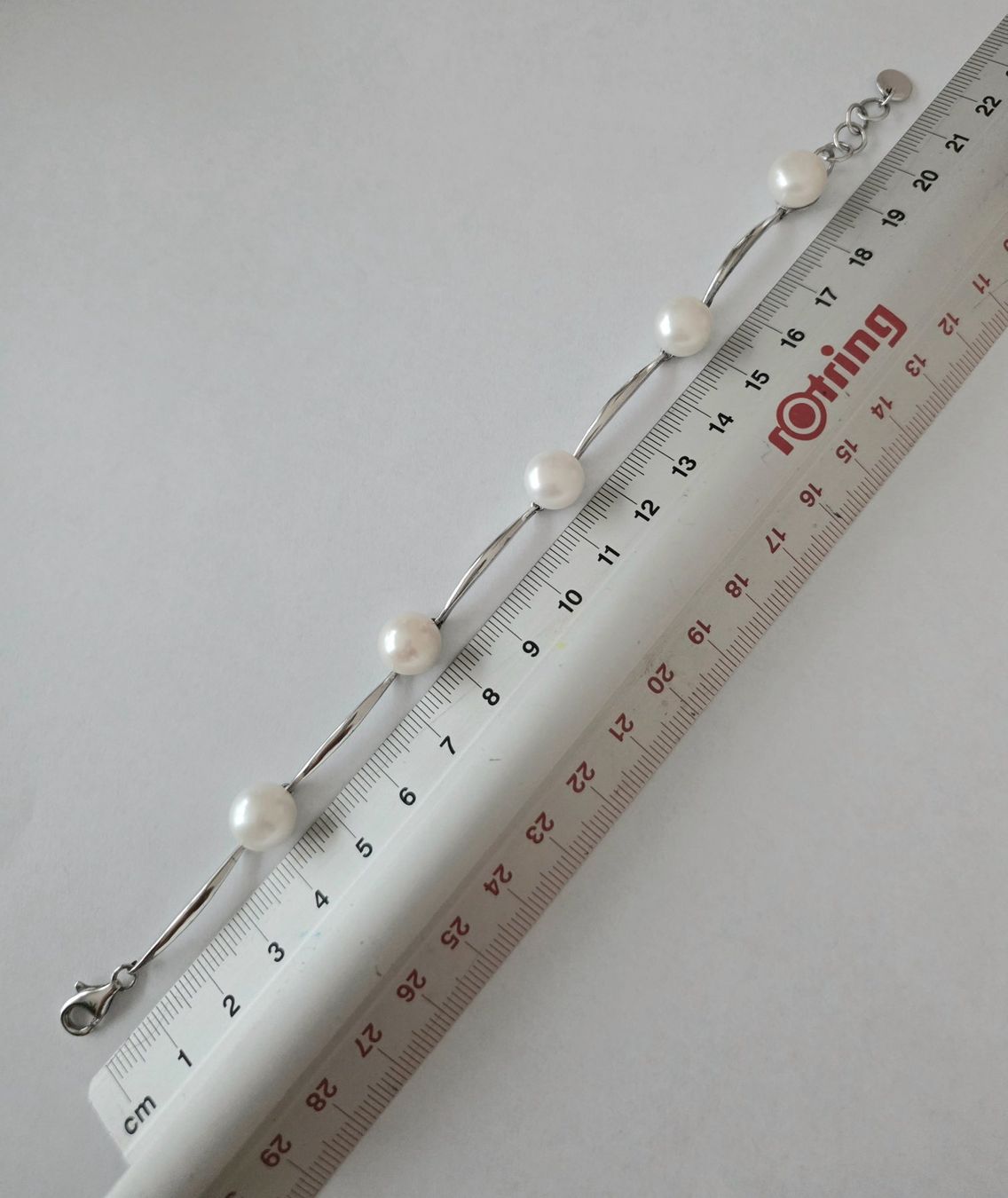Armbänder & -reifen: Edle Klassike Echte Perlenarmkette mit Silber 925 - Neu – Neu und originalverpackt aus Uetikon am See von Coralreef 5