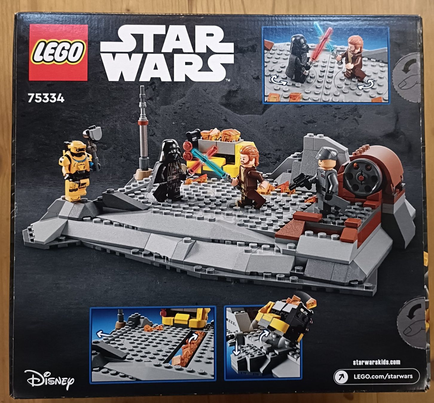 Lego Kit di costruzioni: Lego 75334 Obi-Wan Kenobi vs. Darth Vader – Nuovo e nell'imballaggio originale da Werthenstein venduto da Luzernerdeal 1