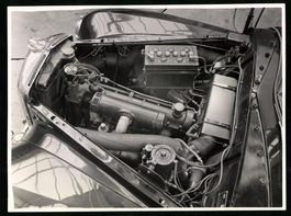 Fotografie Woseley 6 /80 Motorraum, Blic