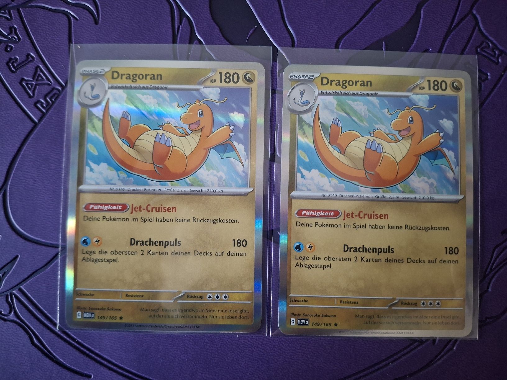 Pokémon Carte collezionabili: Dragoran 151 holo 2x – Nuovo (secondo la descrizione) da Münsingen venduto da ama_9cdk