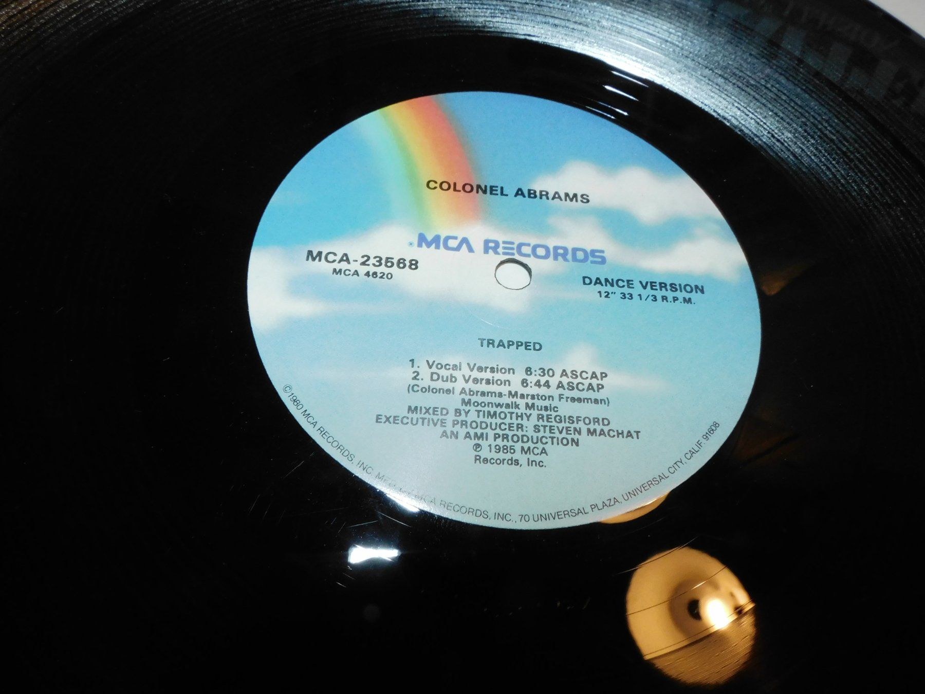 Dischi in vinile: LP Schallplatte 1985 - Colonel Abrams - Trapped - Mix Remix – Usato da Sursee venduto da 76 1