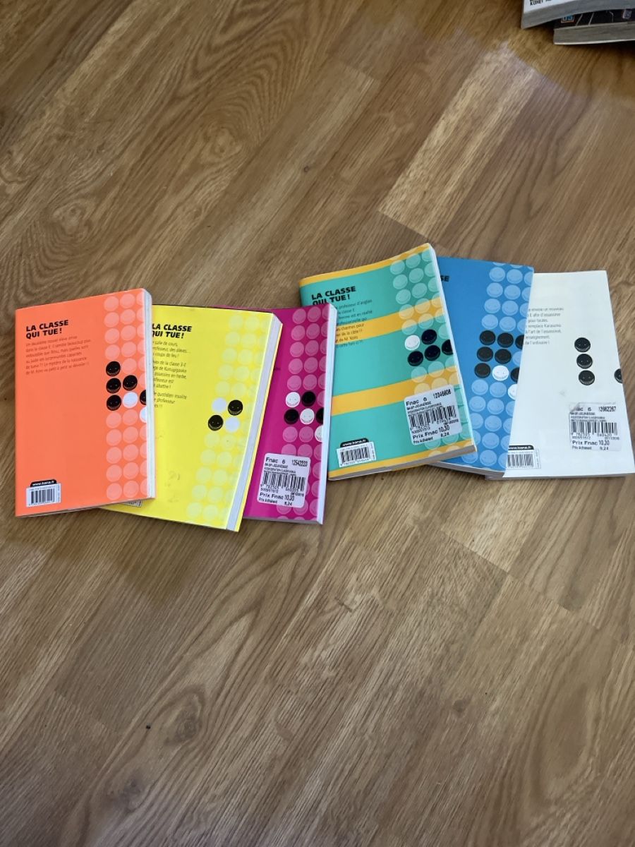 Libri: Assassination Classroom tomes 1-6 français – Usato da Sornard (Nendaz) venduto da MicheletJonas_ 2