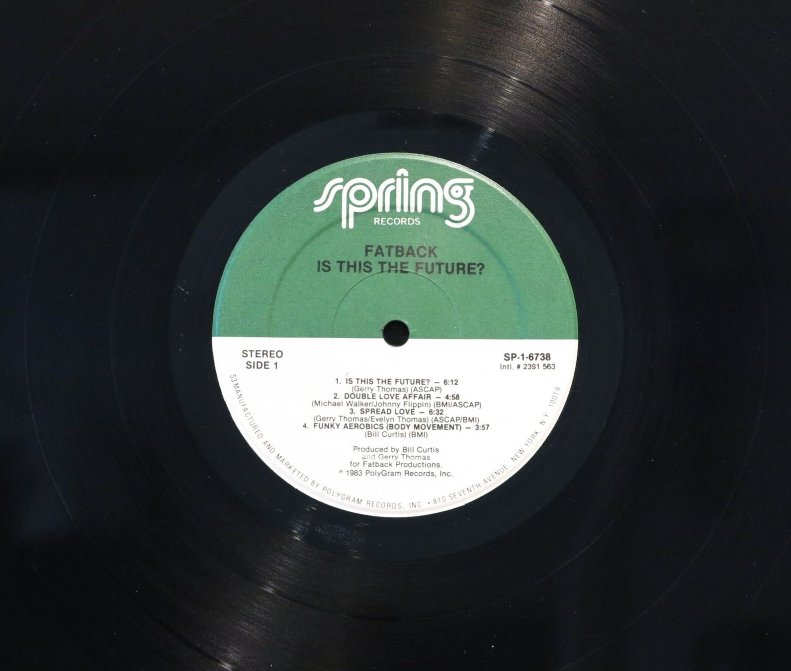 Vinyles: Fatback - Is this the Future – D'occasion à Zürich par Naim60 2