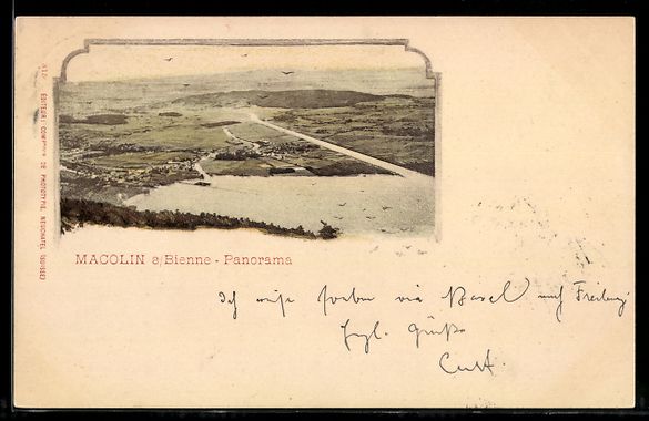 Cartes postales: AK Macolin a/Bienne, Vue generale, Panorama – D'occasion à Berlin par bartko-reher