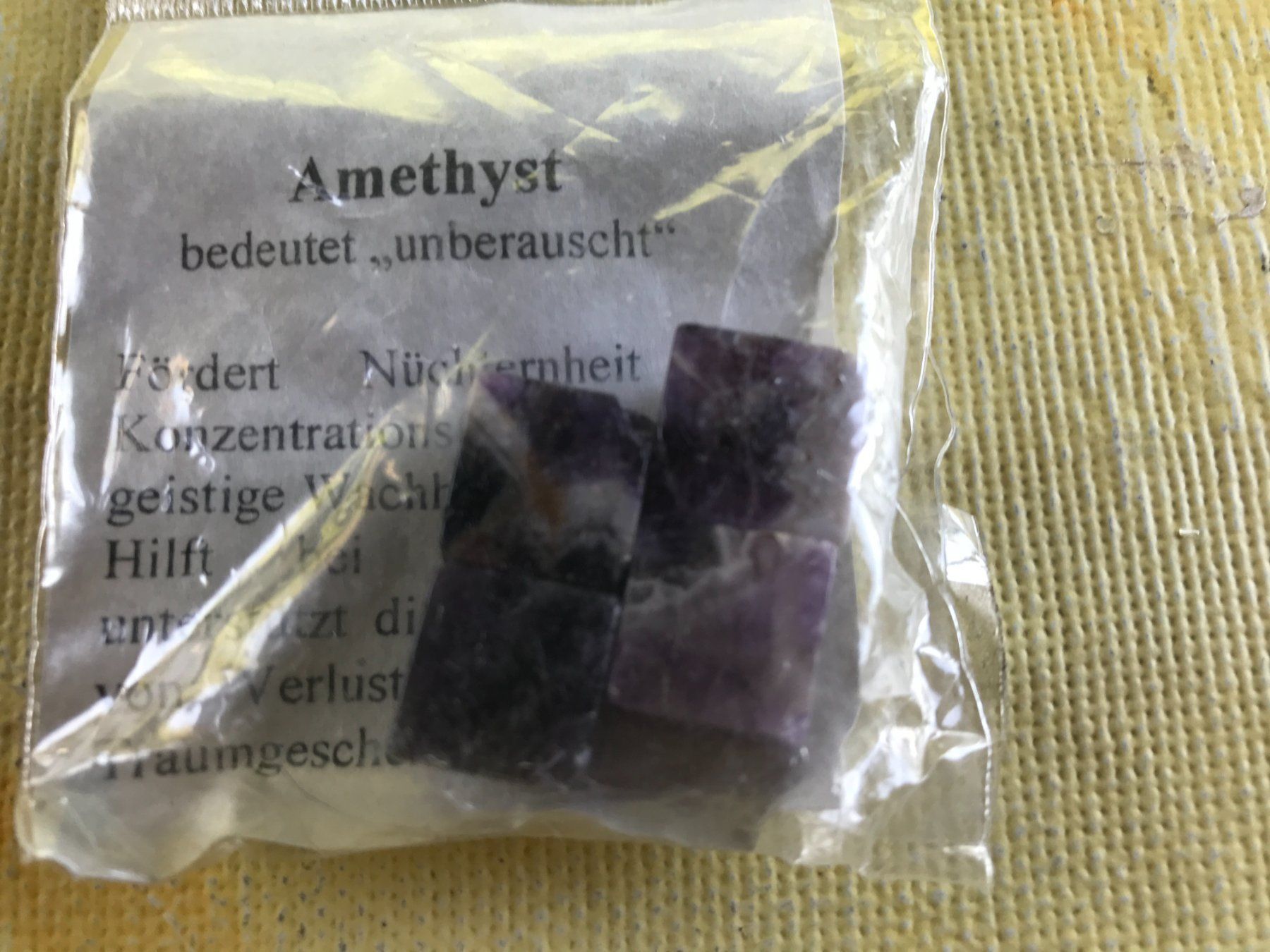 Minerali & Pietre curative: AMETHYST – Nuovo e nell'imballaggio originale da Ostermundigen venduto da Kari1937 1