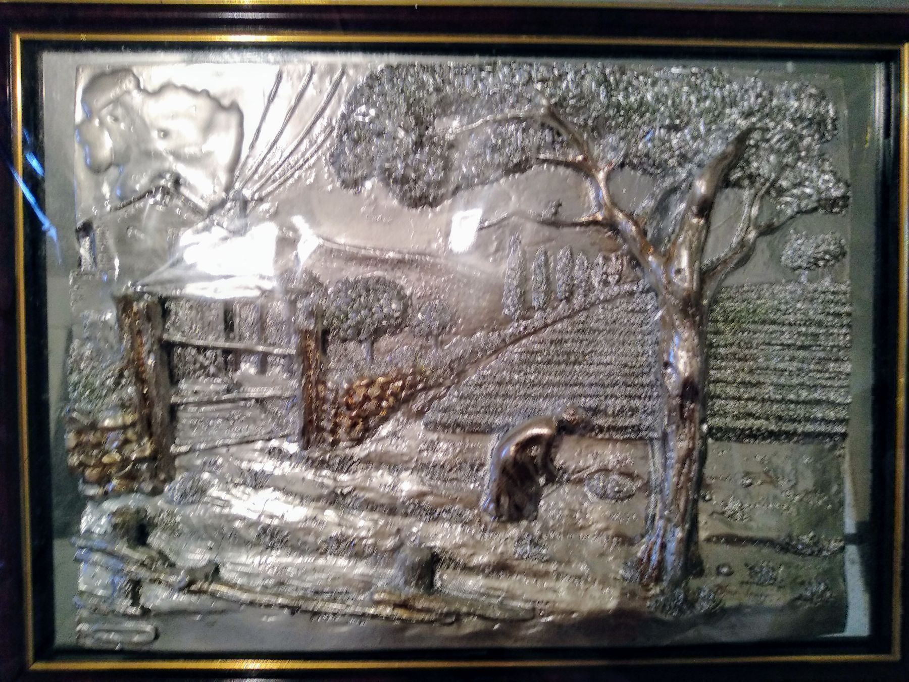 Foto & Immagini: Bild mit Flach-Relief aus Silber – Nuovo e nell'imballaggio originale da Schwyz venduto da Vesparider01 6