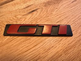 VW Golf GTI Emblem