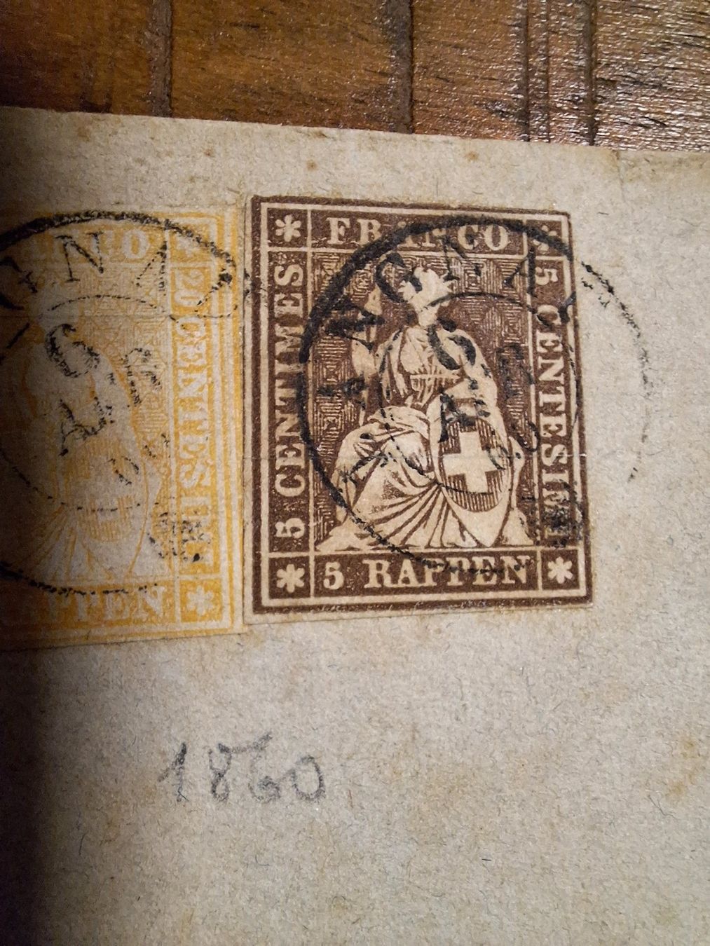 Alle Briefmarken: Strubelbrief 22G / 25G Langnau Kat. 300.- – Gebraucht aus Balgach von SIMEON27 2