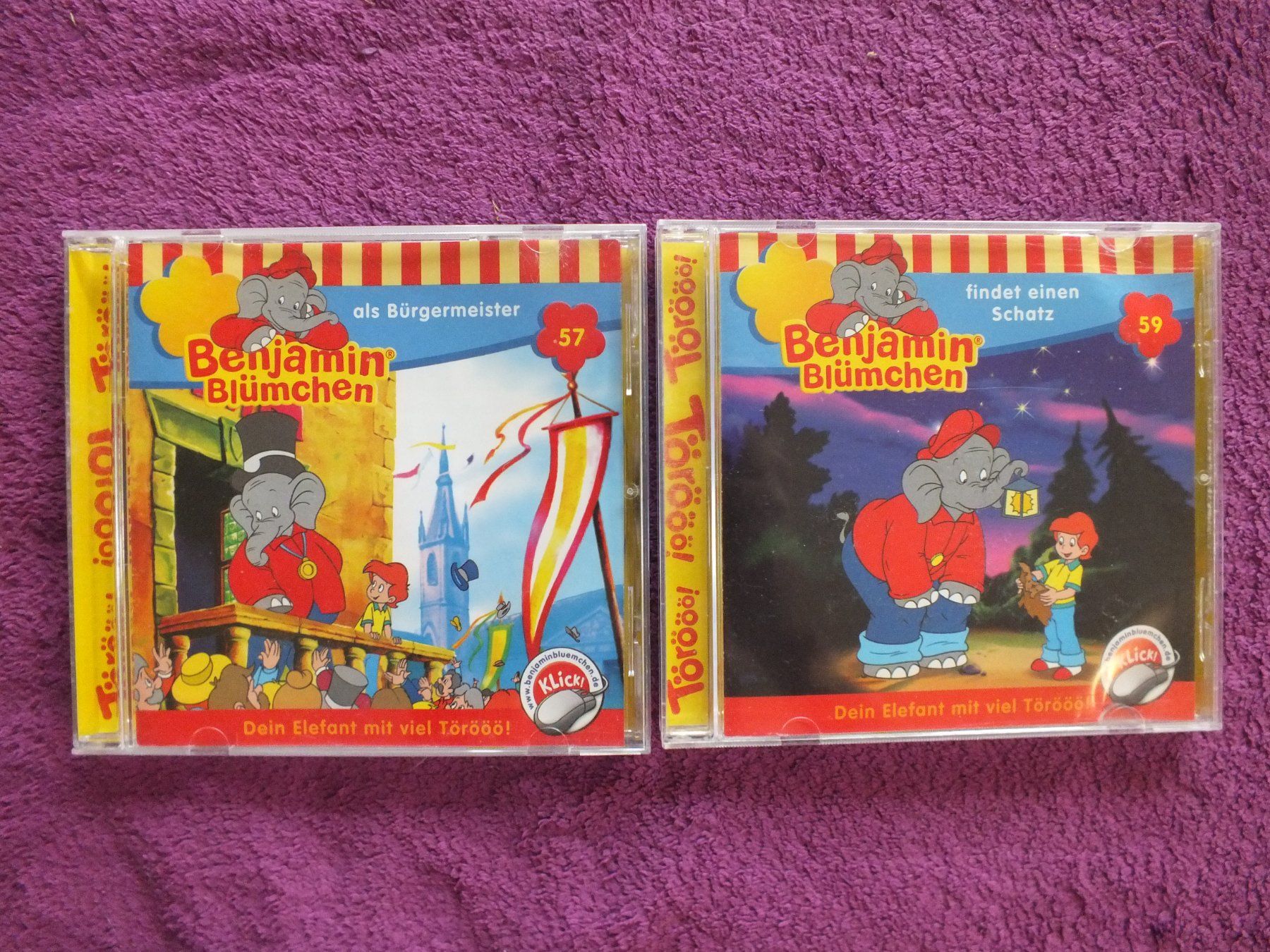 CDs: 6 - Benjamin Blümchen - Hörspiel - CD´s – Gebraucht aus Müllheim Dorf von Seeeule01 3