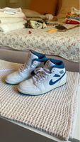 Air Jordan 1 High OG Chaussures Blanc Bleu Taille 40