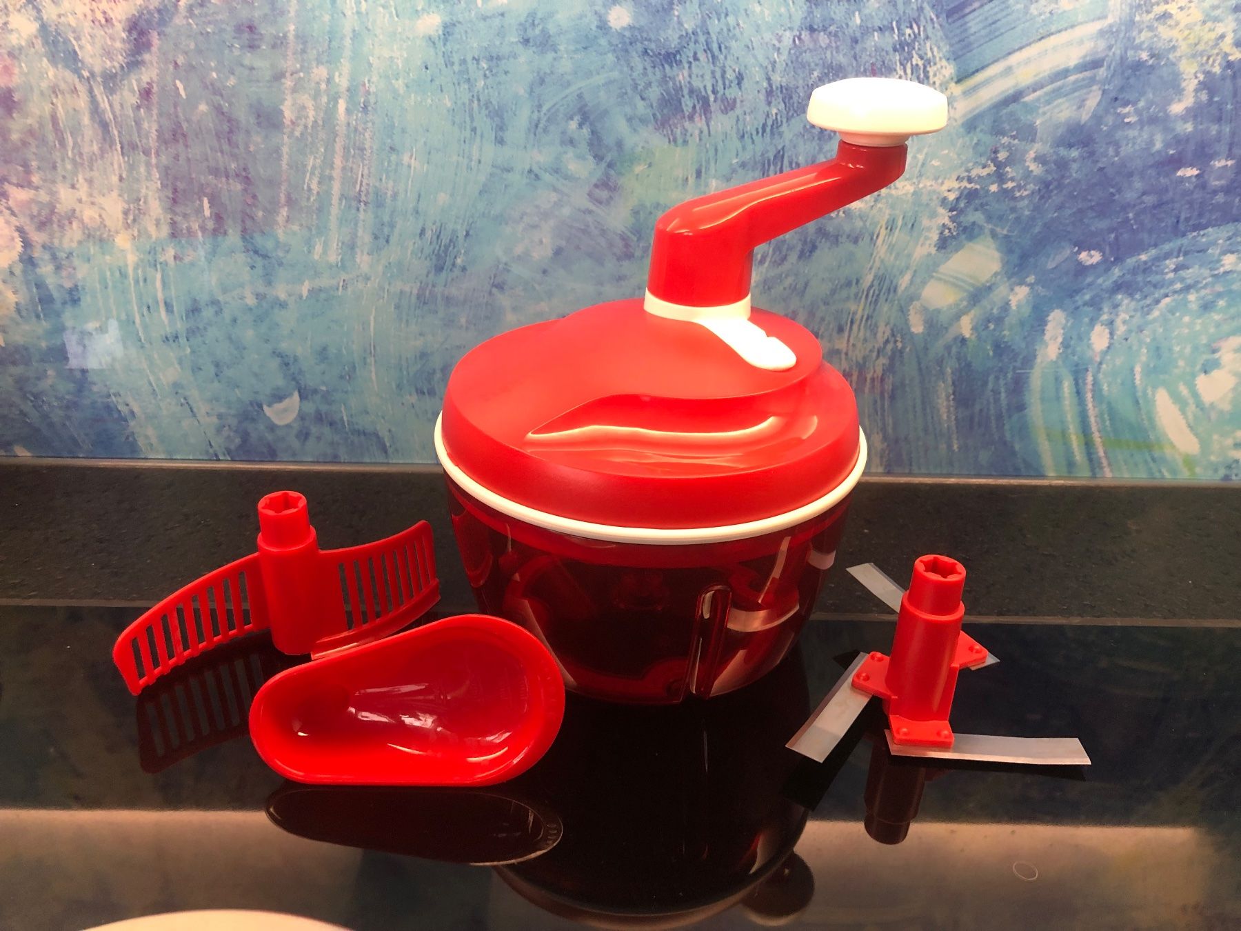 Tupperware Elettrodomestici da cucina: SuperSonic Schneider Tupperware Häcksler Mixer Tupper – Usato da Frauenfeld venduto da Babytimmy