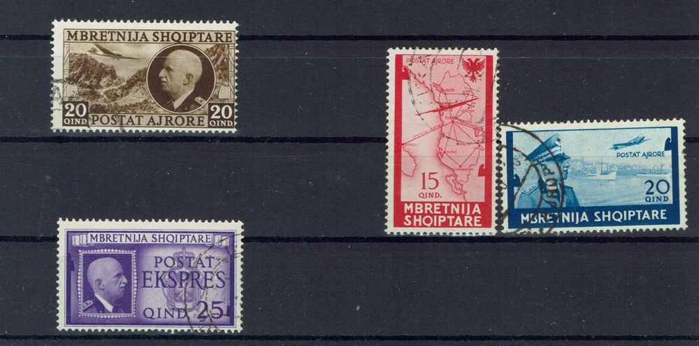 Prophila Collection – 50 Verschiedene Briefmarken Aus Albanien, Für Sammler