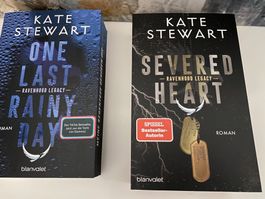 Kate Stewart Ravenhood Legacy Romane 2 Stk. neuwertig