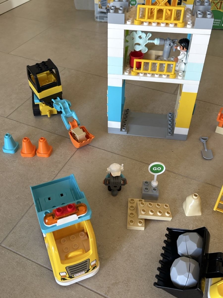 Lego Kit di costruzioni: LEGO Duplo 10933 Grue et Construction – Usato da Lausanne venduto da pabernard 2