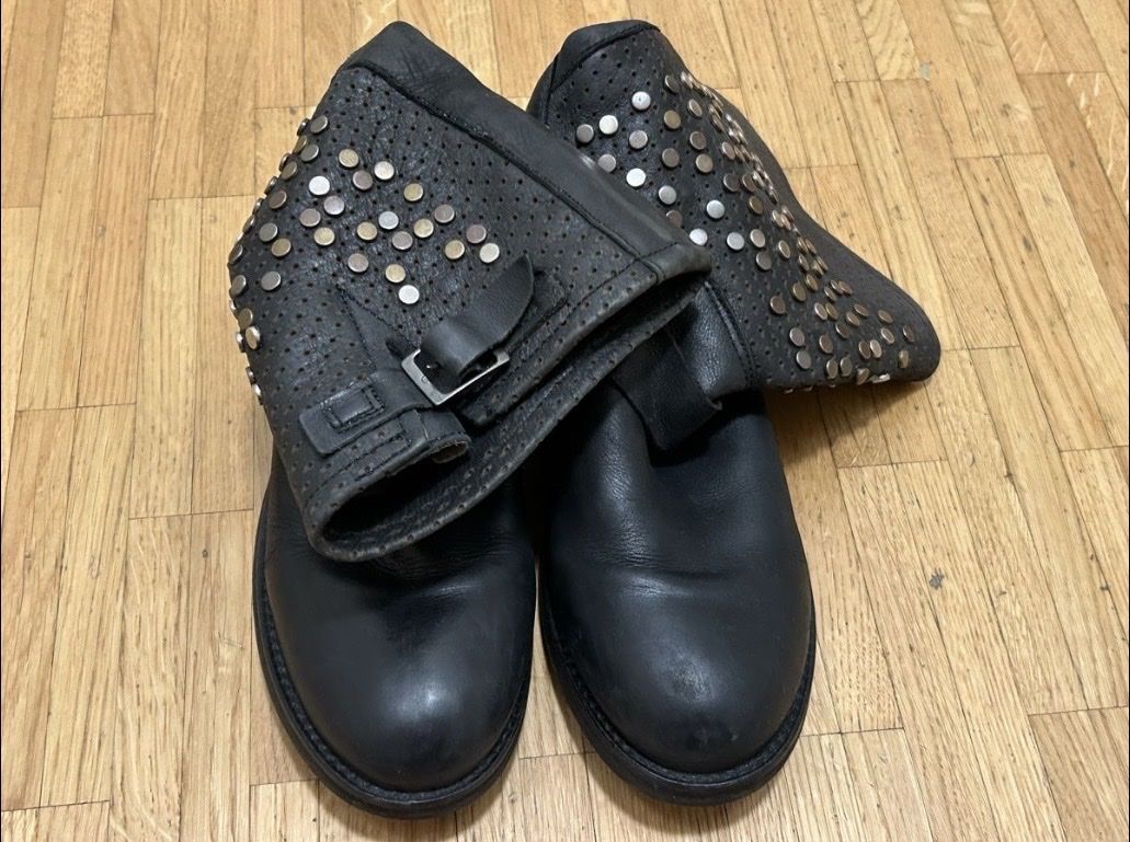 Damenschuhe: Leder Stiefel – Gebraucht aus Illnau von Flumi88 1