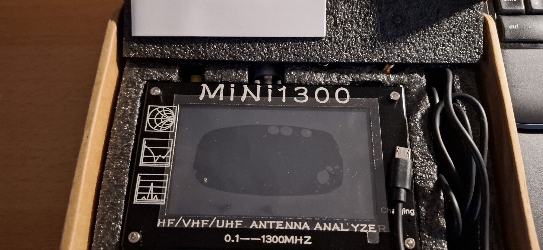 Funktechnik: GT Mini 1300 Antenna Analyzer mit Akku – Neu und originalverpackt aus Chur von Giffa-04-06 3