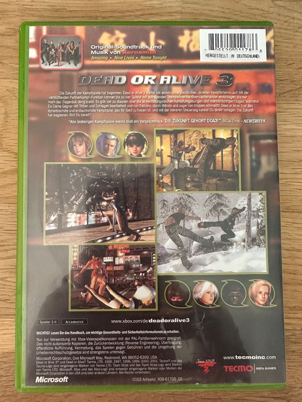 Microsoft Giochi: Dead or Alive 3 für Microsoft Xbox – Usato da Kestenholz venduto da Mad18 1