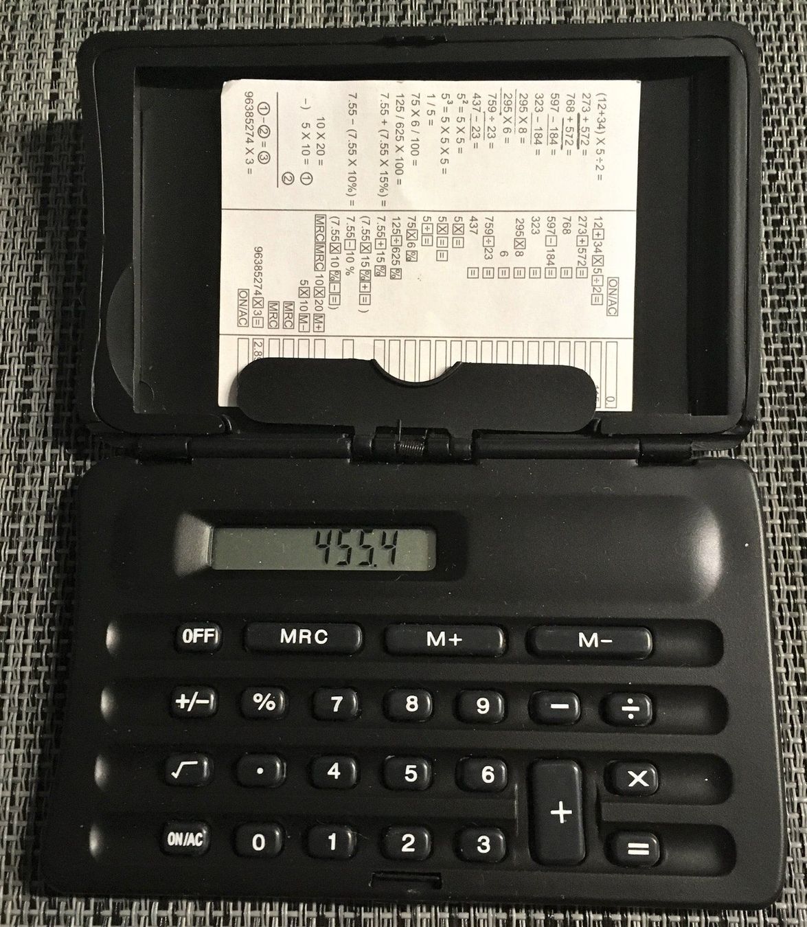 Taschenrechner: Taschenrechner – Neu und originalverpackt aus Zürich von baracuda8048