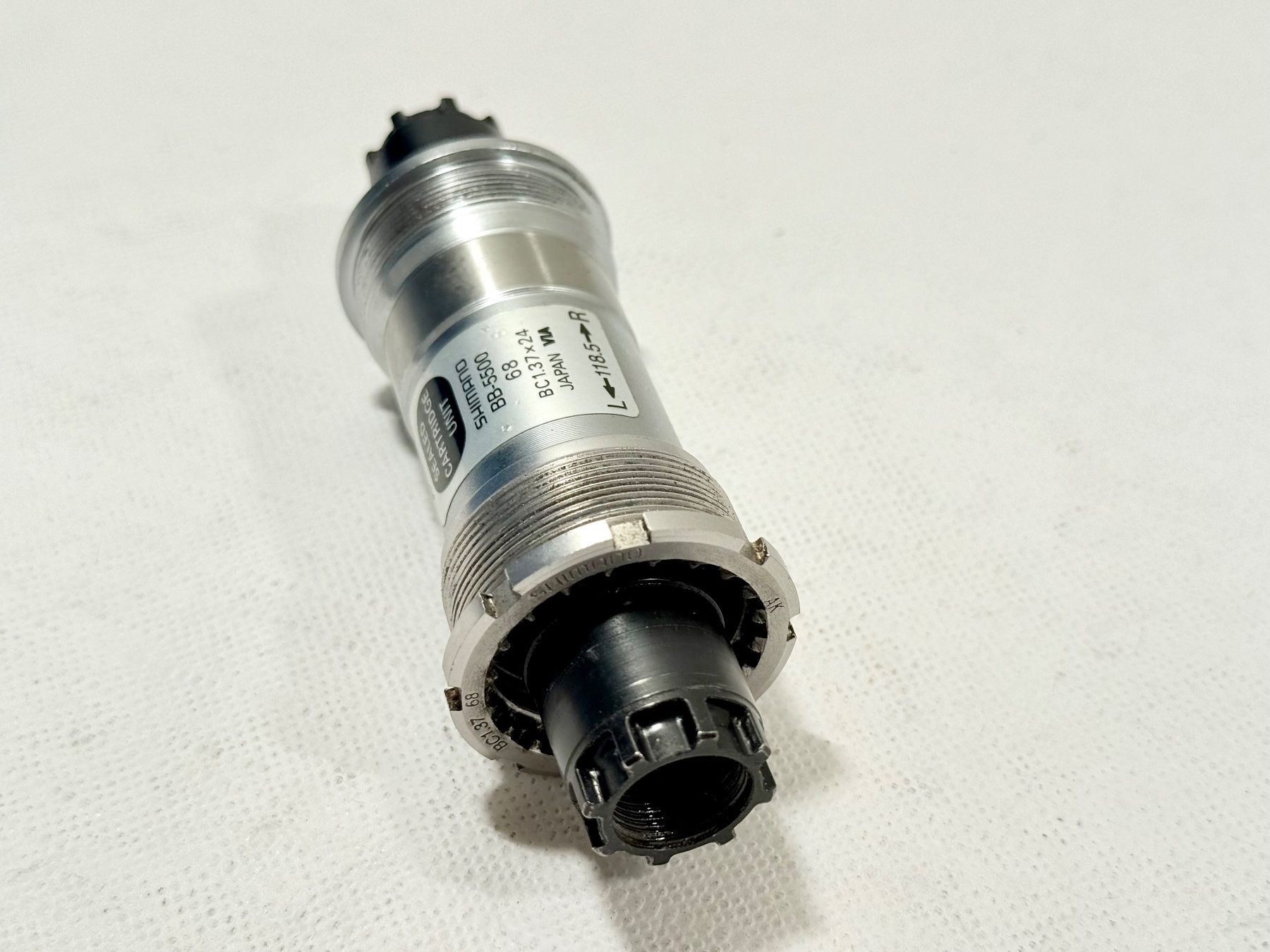 Shimano Pezzi di ricambio: Shimano 105 BB-5500 Bottom Bracket Innenlager BSA 118.5 – Usato da Luzern venduto da bikeandbeltcom 2