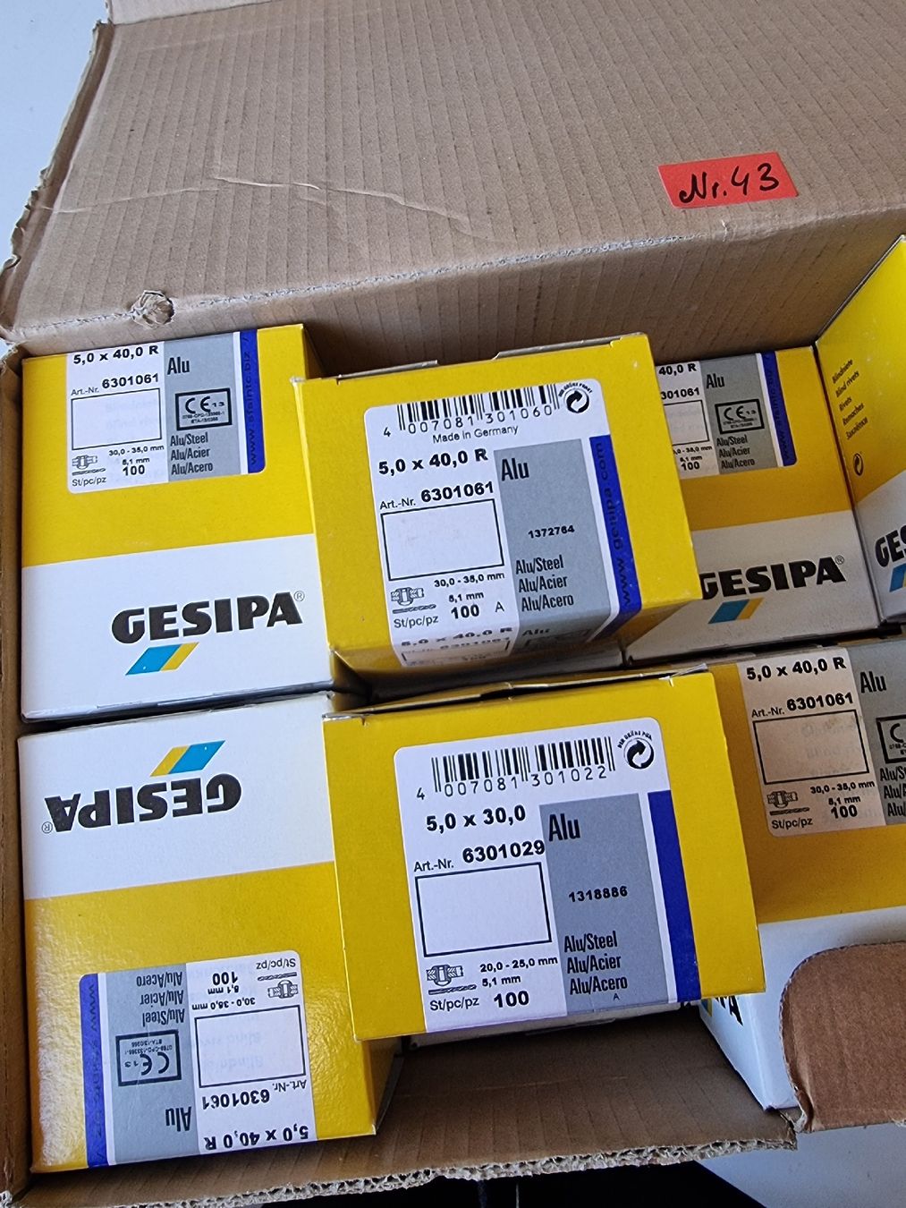 Gesipa Tutti gli attrezzi: Gesipa Blindnieten Alu – Usato da WIL SG venduto da Sprin319 1