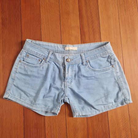 Jeans-Shorts Damen hellblau Gr. 40