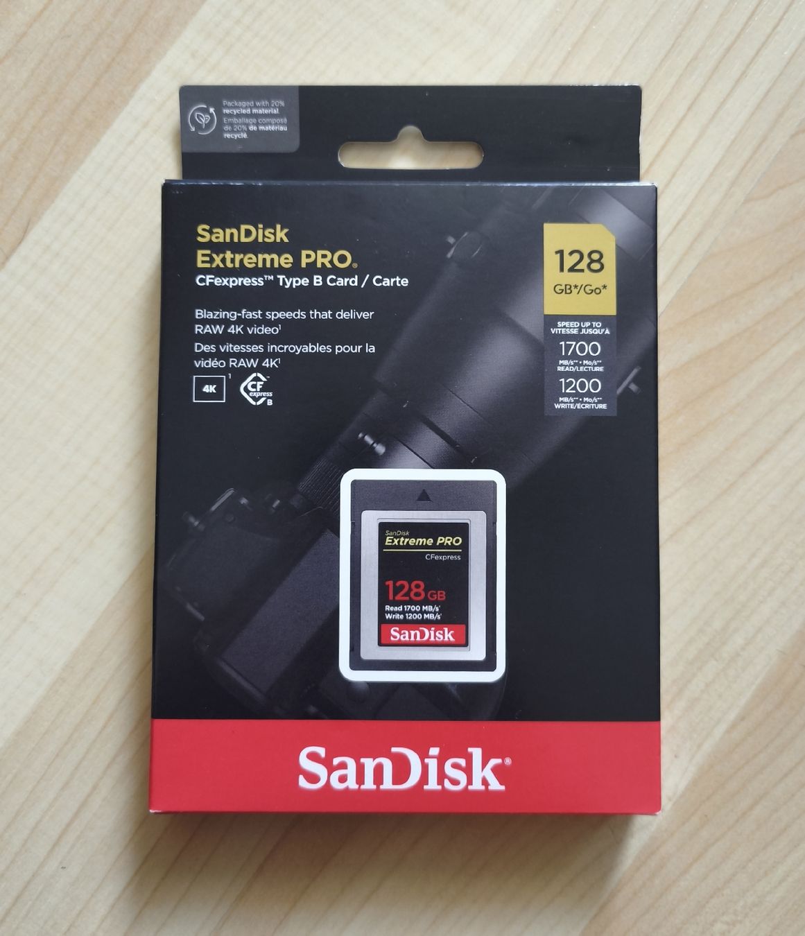 Sandisk Schede di memoria: SanDisk Extreme PRO CFexpress Type B 128 GB NEU mit Garantie – Nuovo e nell'imballaggio originale da Affoltern BE venduto da forsale92