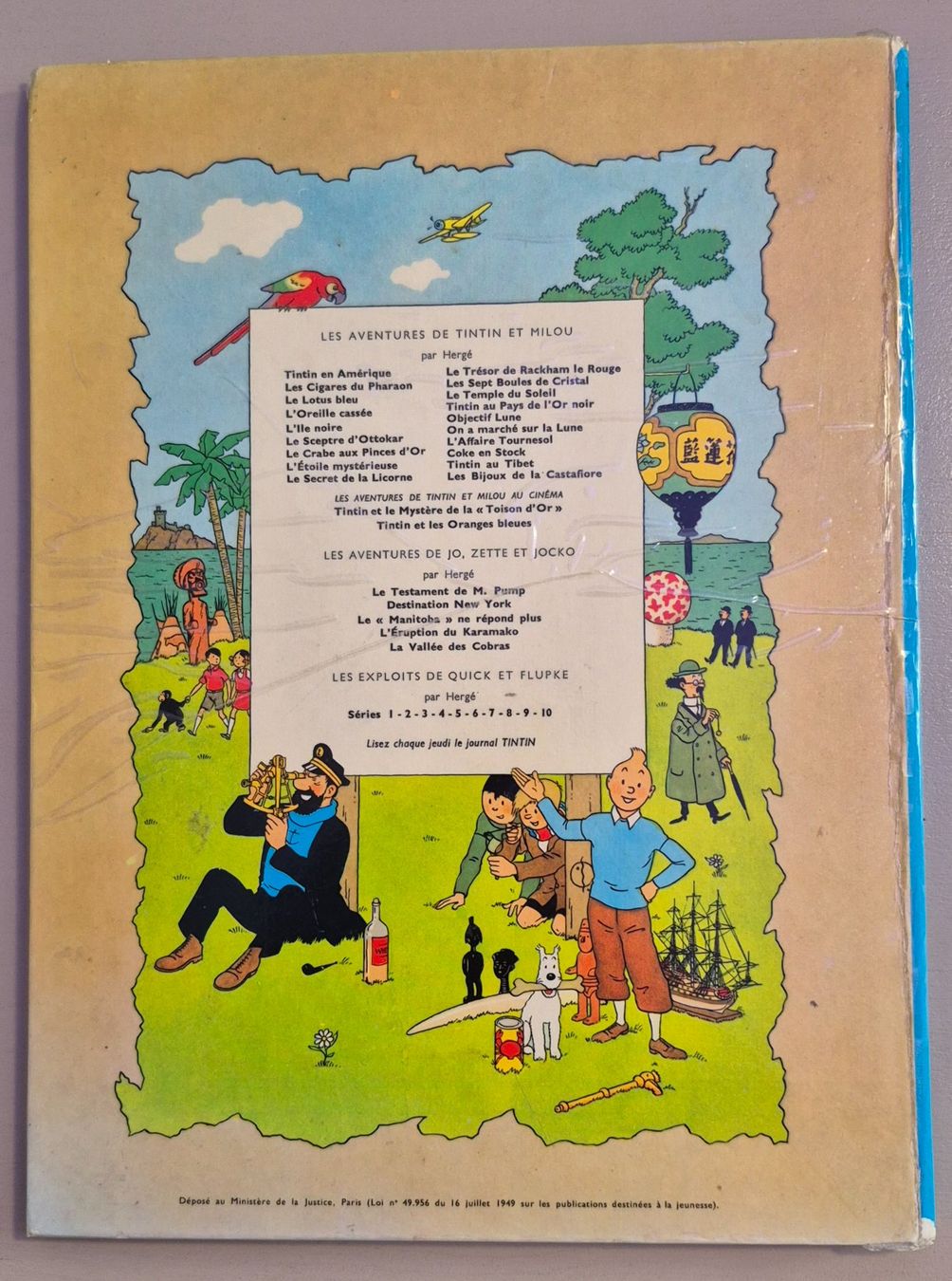 Comics: Tintin - Le Lotus Bleu - 1966 – Gebraucht aus Grand-Lancy von loi_599y 1
