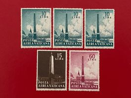 Timbres  NEUFS aviation - Vatican 1959