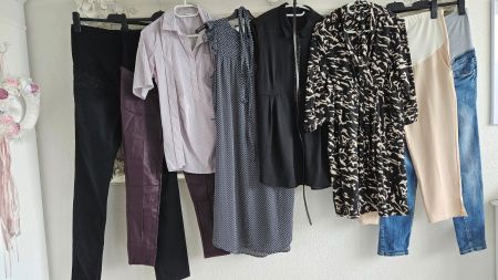 Schwangerschaft Umstandskleider Paket Grösse L / 40 12 Stück