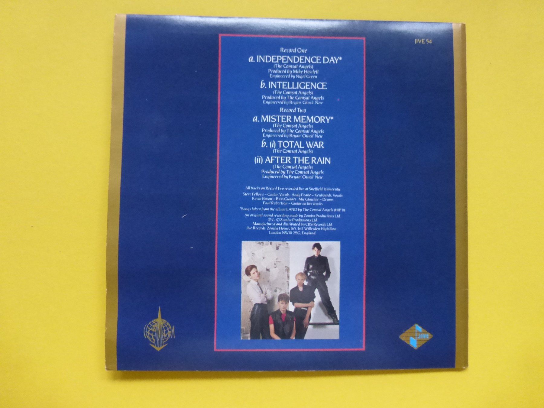 Dischi in vinile: The Comsat Angels – Independence Day – Usato da Zürich venduto da Swiss57 1