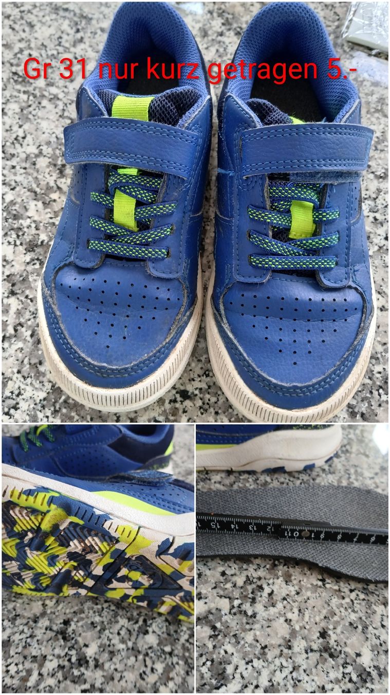 Schuhe für Jungen: Turnschuhe/Sneaker Gr 31 – Gebraucht aus Münchwilen TG von miwirz