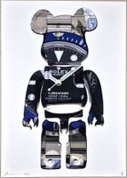 Death NYC Ltd Ed Pop Art Druck " Rolex Bearbrick