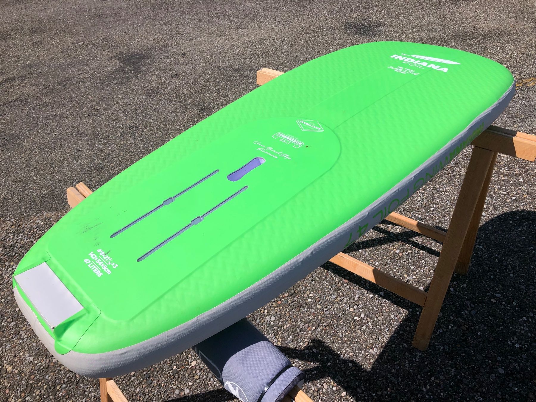 Indiana Tavole da surf e di nuoto: Indiana Wing Foil 47L Inflatable – Usato da Oberrieden venduto da WhiteWaveAG 5