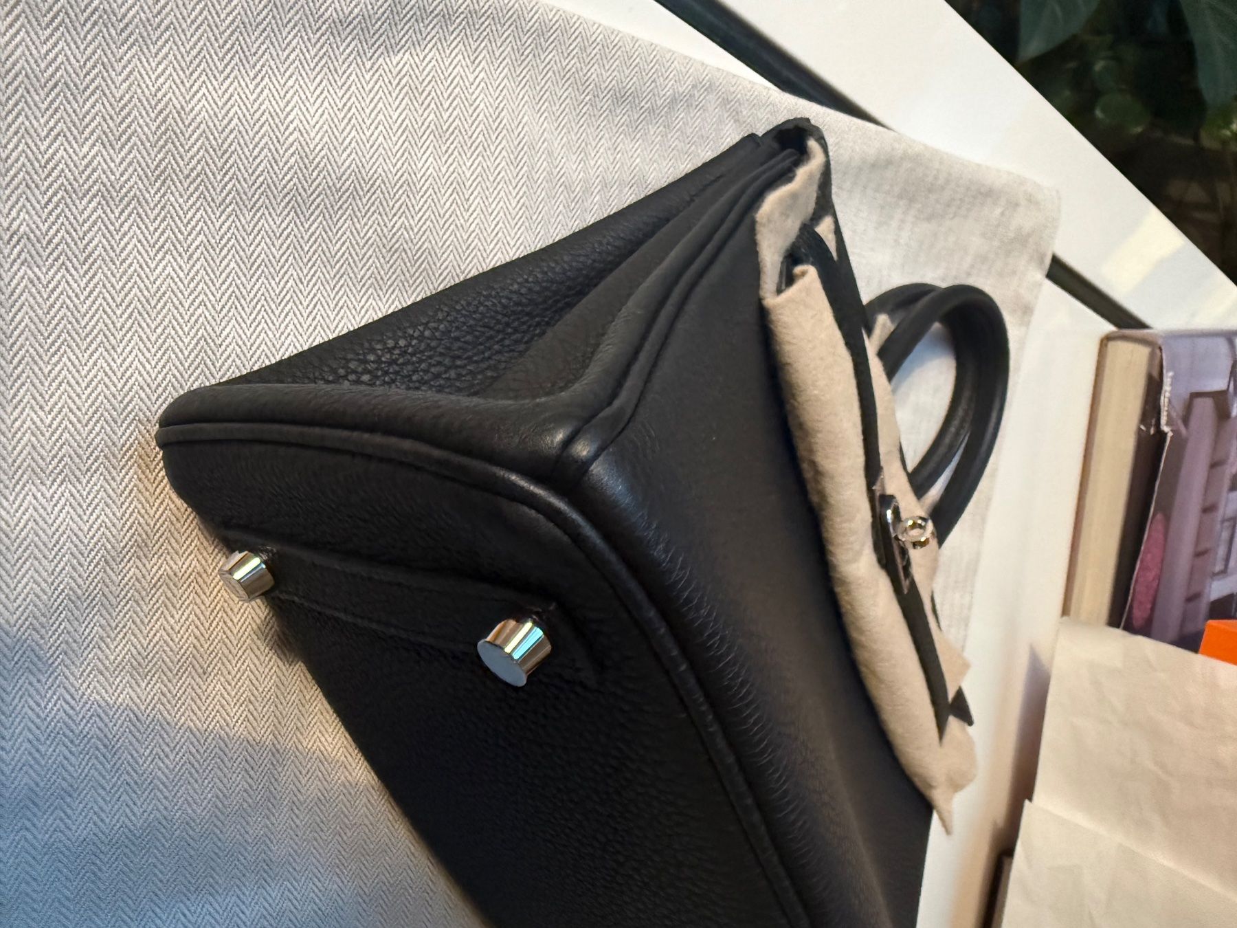 Hermès Borse da donna: Hermès Birkin 25 Togo Black PHW – Usato da Kilchberg ZH venduto da rac_q8jf 2