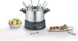 Fondue spülmaschinengeeignetes Fondueset 8 farblich Gabeln