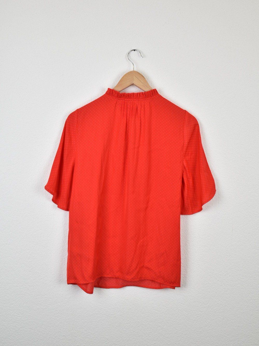 Blusen: Saint Tropez "Briana" Kurzarmbluse, rot, Gr.XS-S – Gebraucht aus Nürensdorf von 2ND_STORY 2