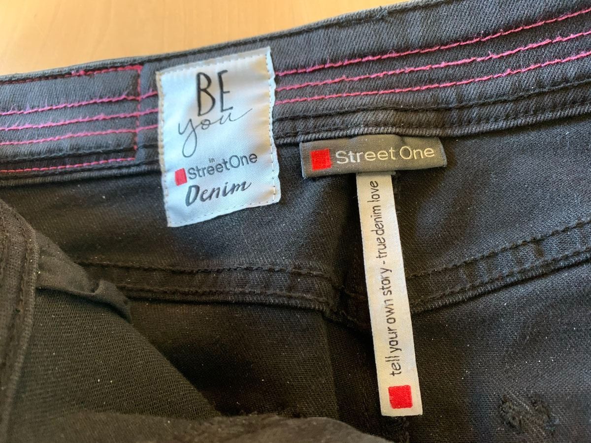 Gonne: Jeansrock schwarz, Street One – Usato da Galgenen venduto da Waldliesel 4