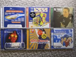 6 CDs von Swiss DJs