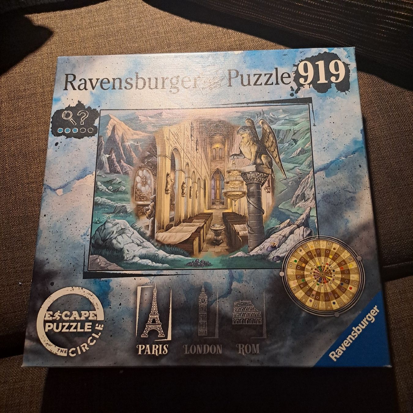 Ravensburger Puzzle: Ravensburger 919 Teiliges Escape Puzzle Circle Paris – Usato da Oberengstringen venduto da ger_v5h5