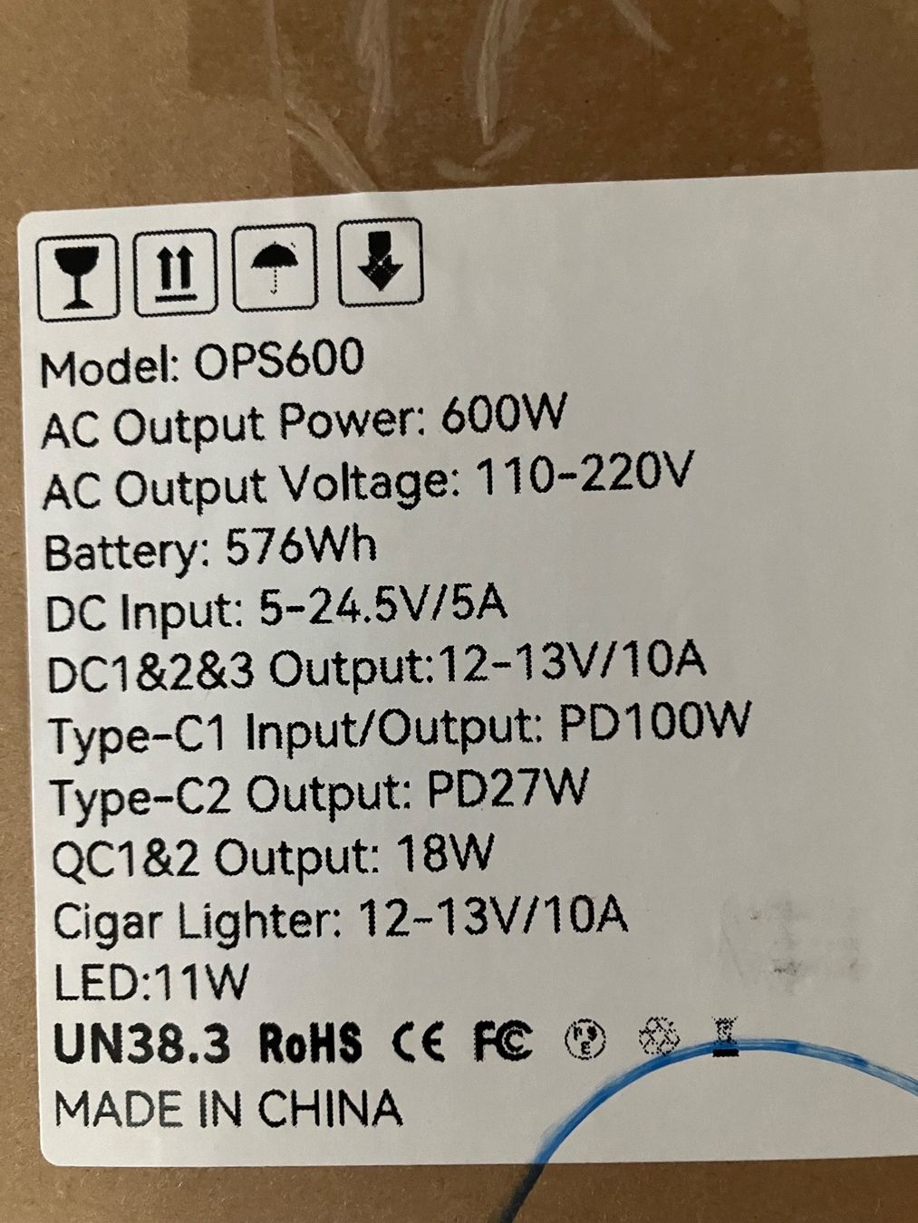 Caricatori & Batterie: Sanfou Powerstation 600W – Nuovo e nell'imballaggio originale da Thalwil venduto da netzer007 3
