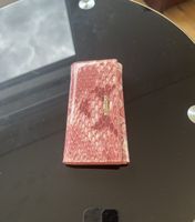Pink Snakeskin Houshi Boss Key Case Wallet