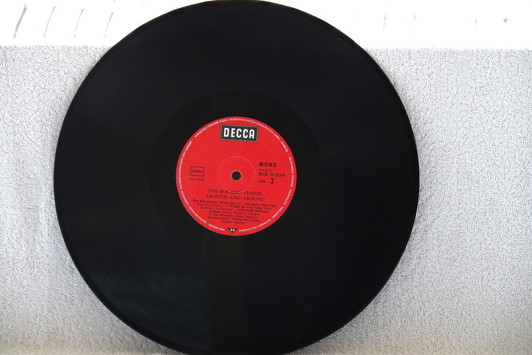 Dischi in vinile: Rolling Stones Around and Around – Usato da undervelier venduto da usc_7wvr 3