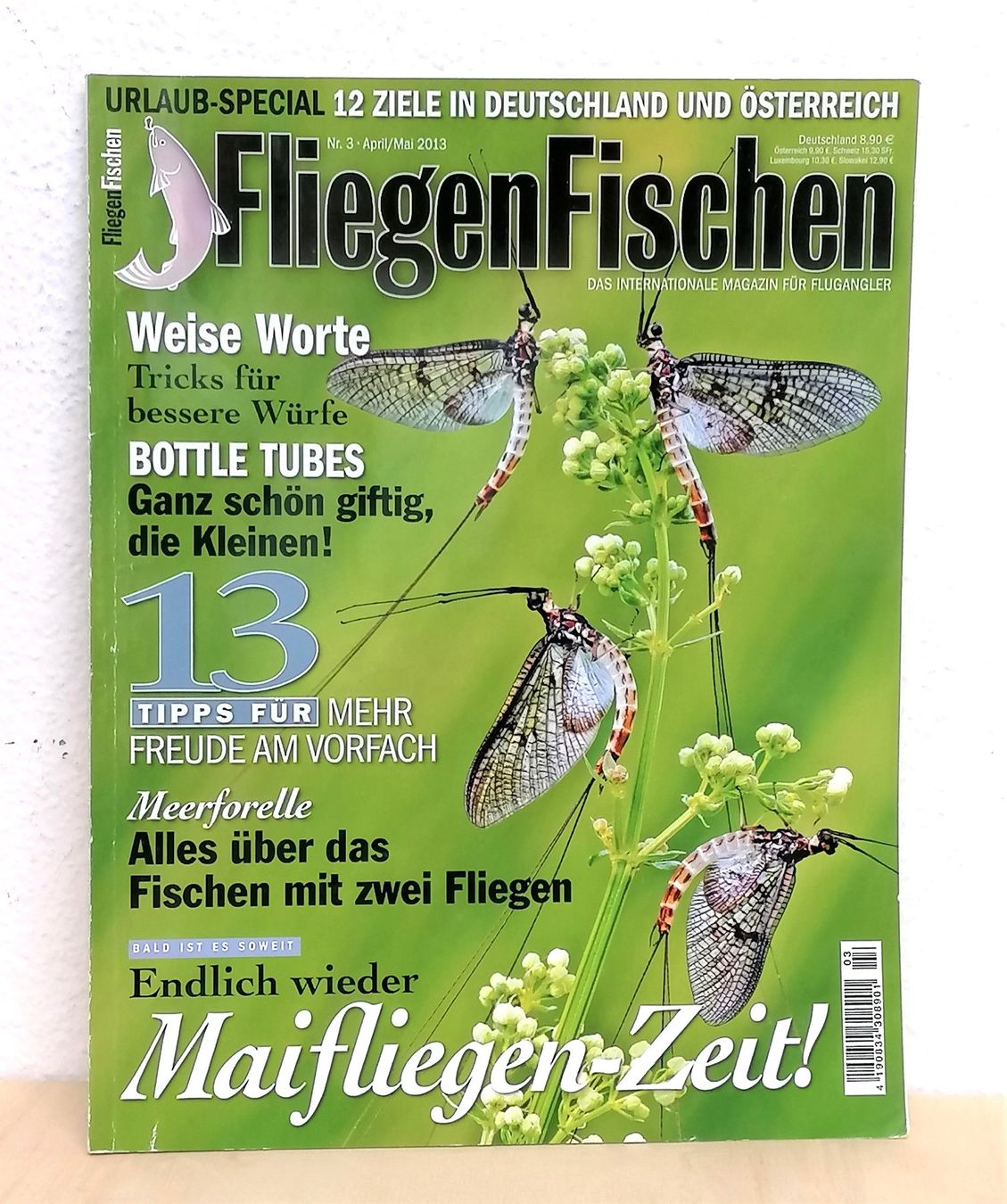 Riviste & Magazine: FliegenFischen – Nr. 3/2013 – Usato da Reinach BL venduto da fliegenrolli