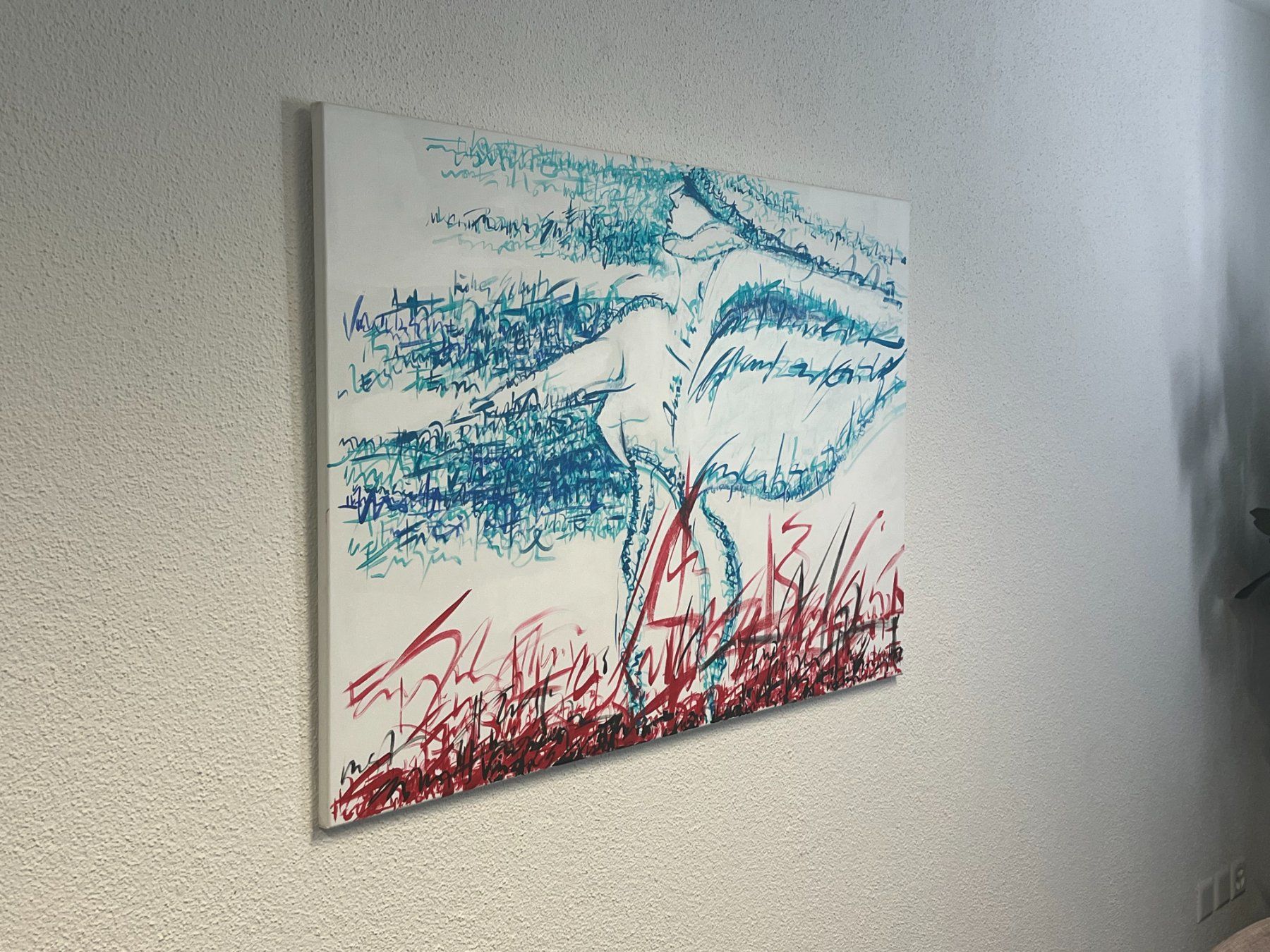 Tableaux: Abstraktes Leinwandbild – D'occasion à Rapperswil SG par inf_g7g9