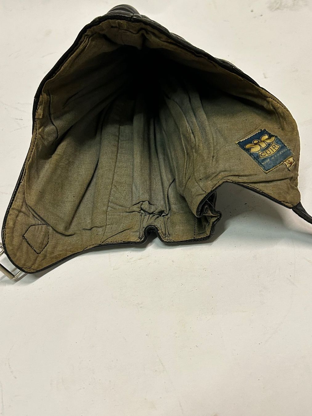 Hüte, Mützen & Caps: Antike Fliegerhaube schwarz – Gebraucht aus Etzelkofen von Botti50 2